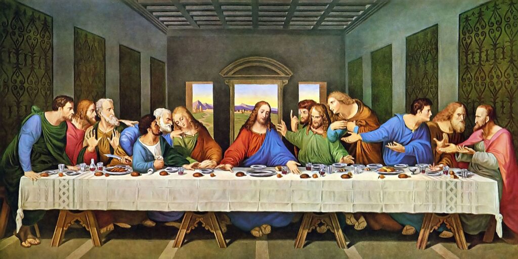 THE LAST SUPPER by Leonardo Da Vinci