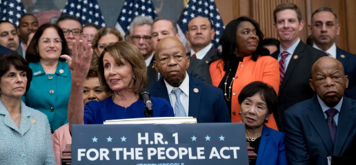 The Senate must pass a strong For the People Act to establish critical election reforms,