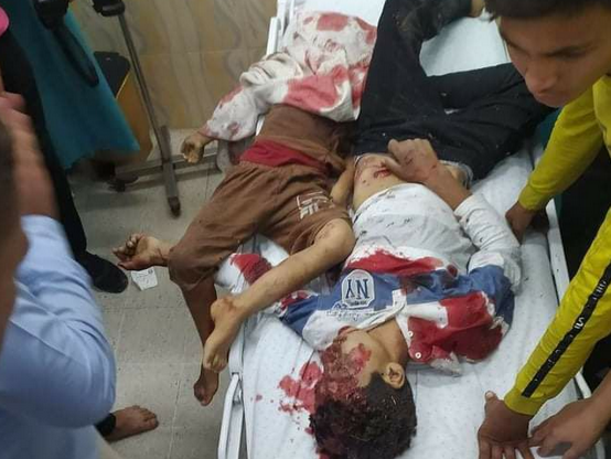 More than 40 children have been killed in the current crisis in the Middle East between Israel and Palestine