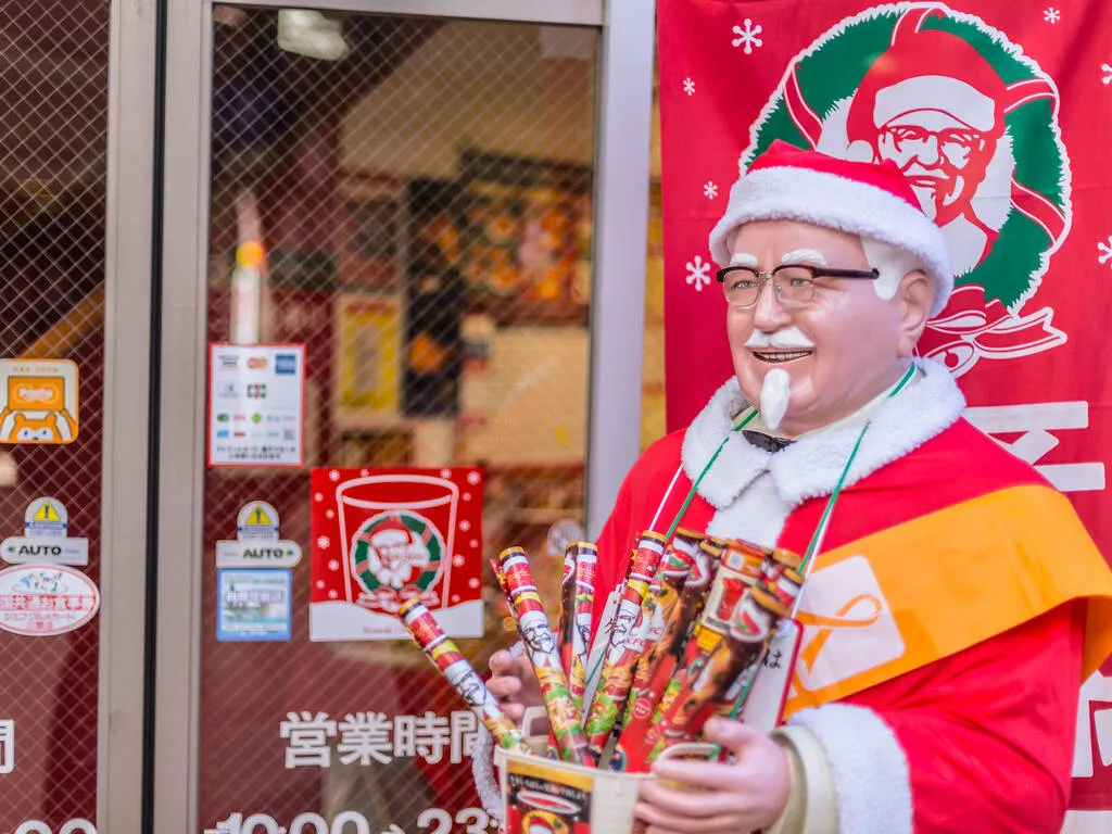 KFC In Japan On The Christmas Day