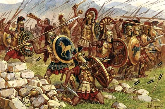 The Battle of Thermopylae which was fought in 480 BC