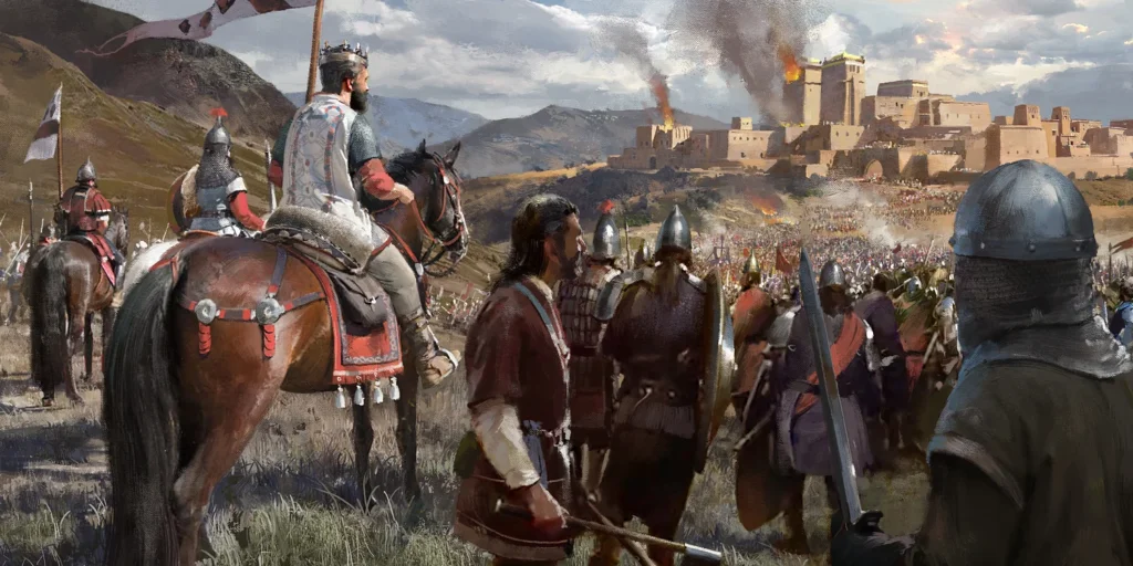 The Battle of Tours which was fought in 732 AD